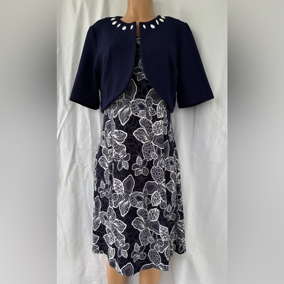 Perceptions New York dress and jacket ensemble - Picture 1 of 16